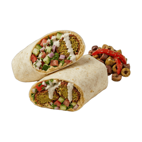 Mediterranean Falafel Wrap