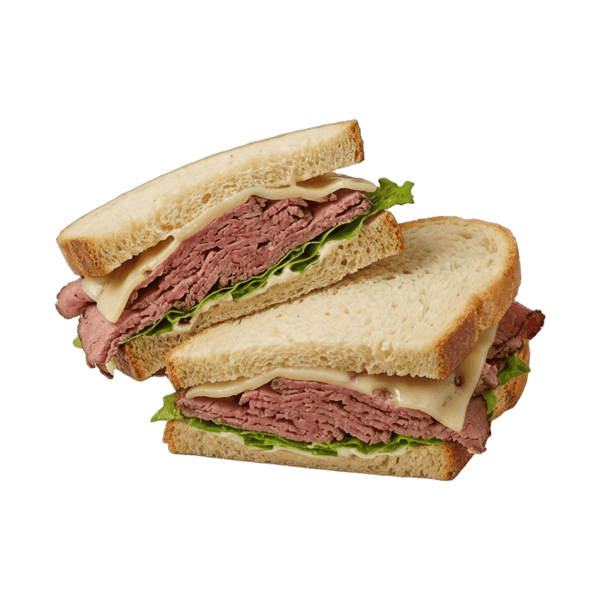 Roast Beef & Swiss Sandwich