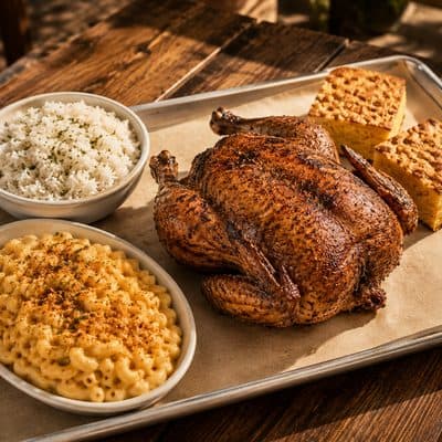 Whole chicken meal
