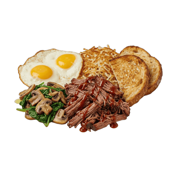 BBQ Brisket & Eggs