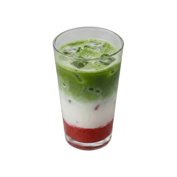 Strawberry Iced Matcha