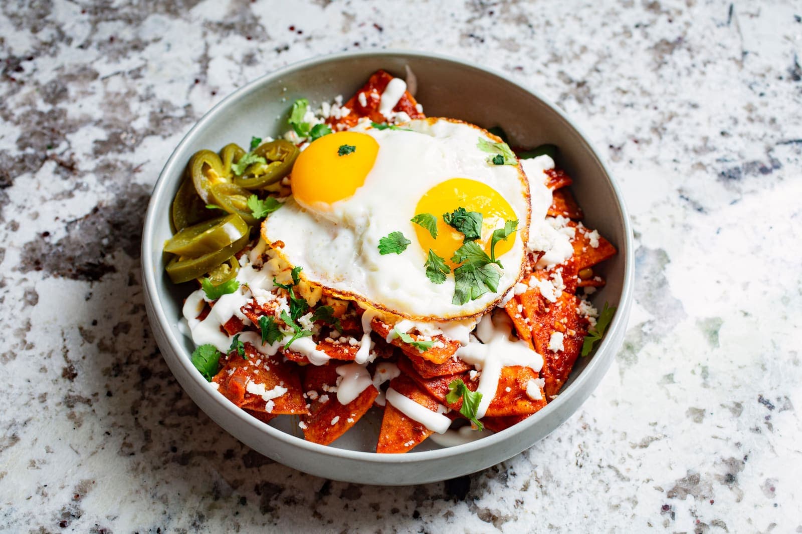 Chilaquiles at iJava Delmas