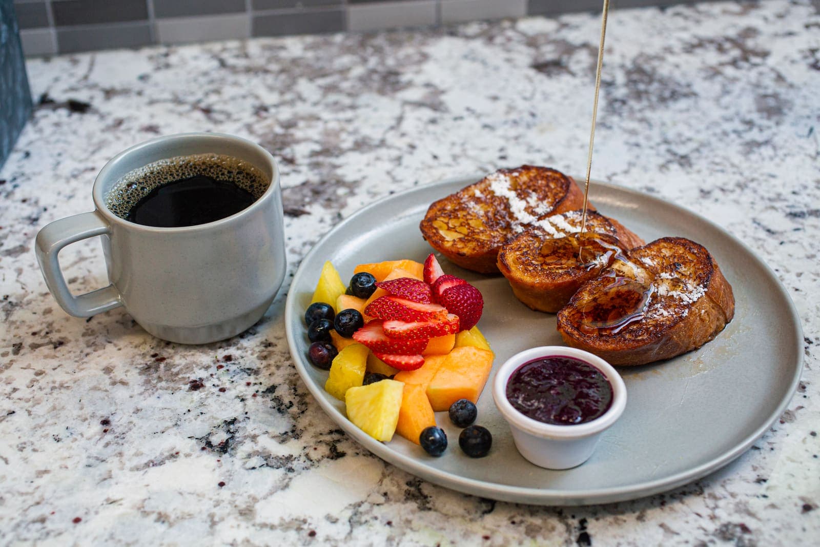 French toast at iJava Delmas