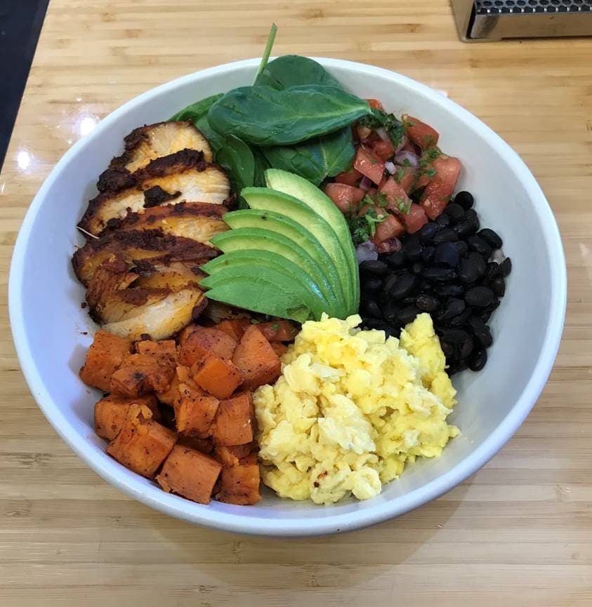 Power scramble bowl at iJava Willow Glen