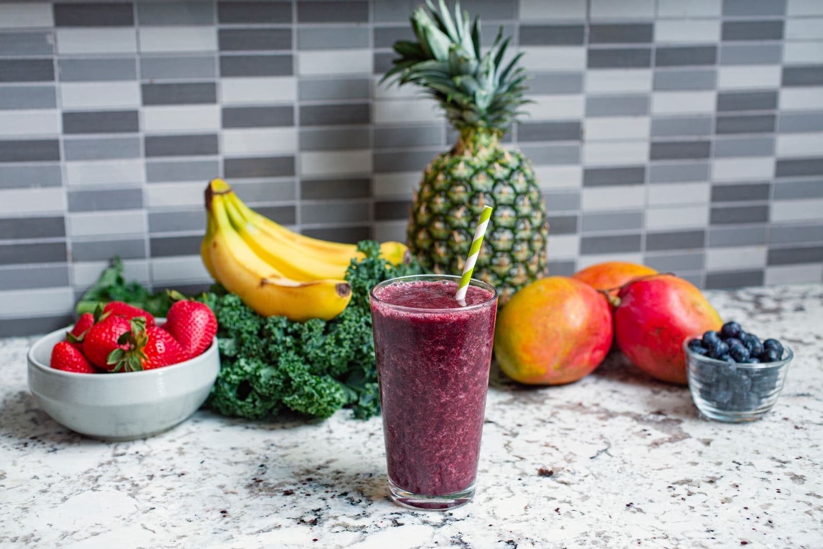 Build-your-own smoothie at iJava Willow Glen