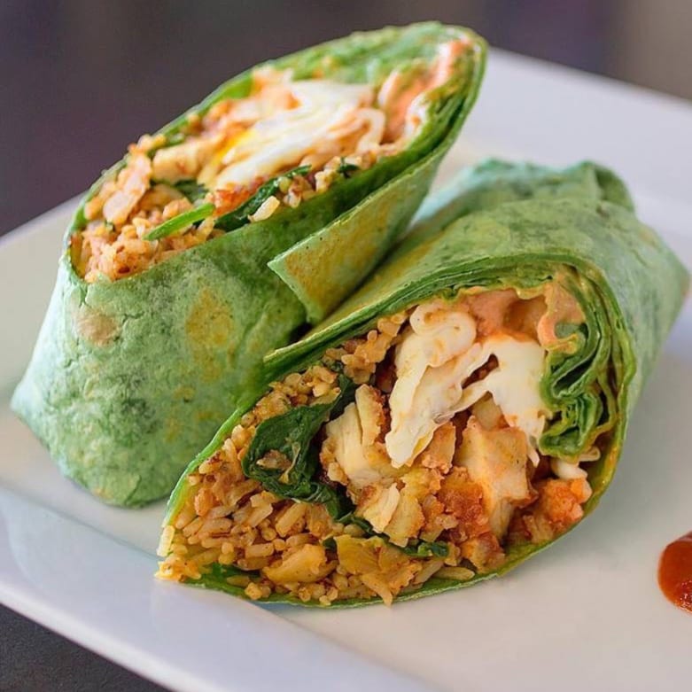 Chicken Katsu Burrito.