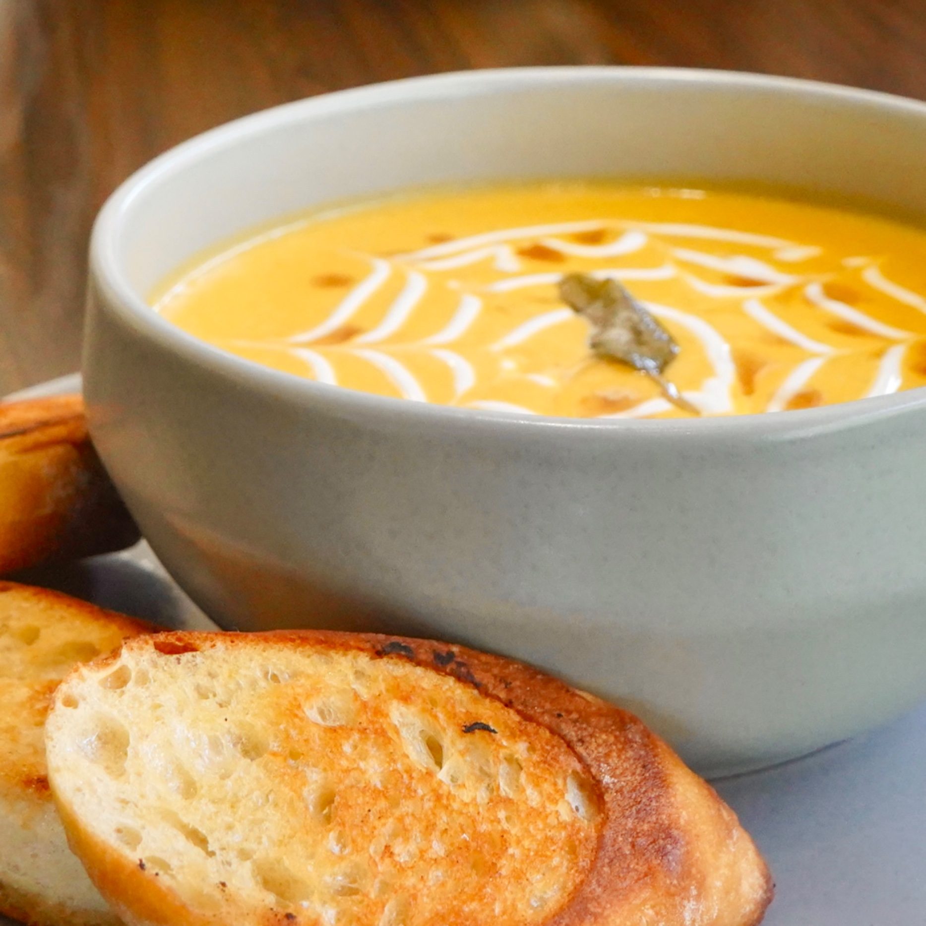 Cup Tomato Bisque Soup.