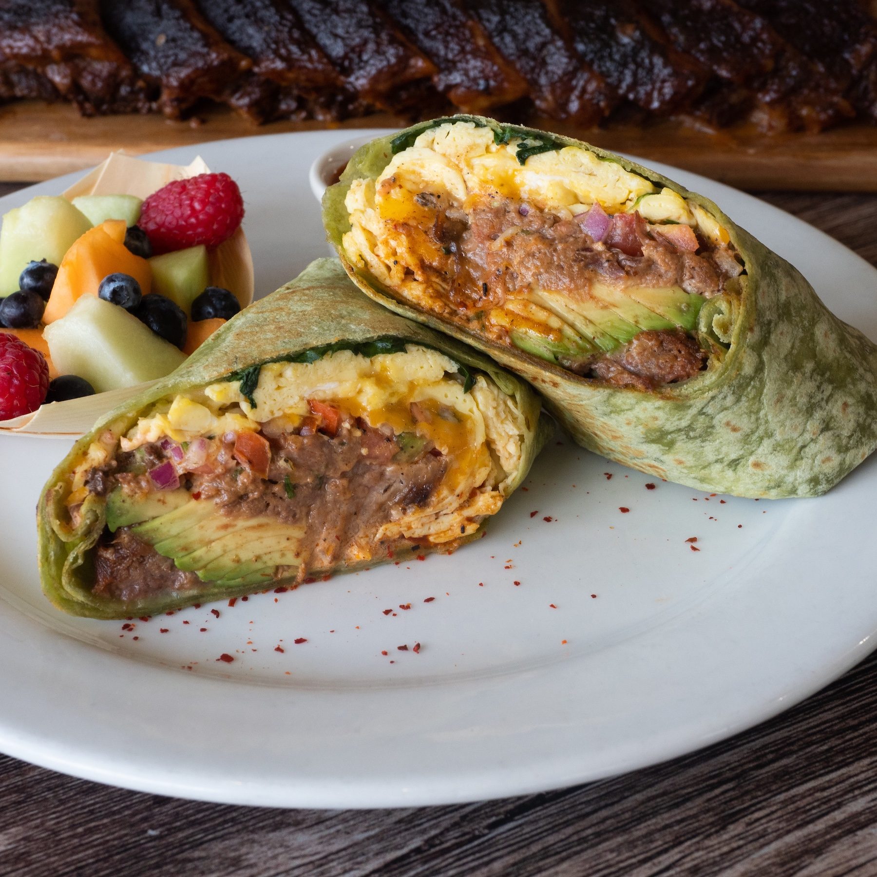 Fully Loaded Burrito.