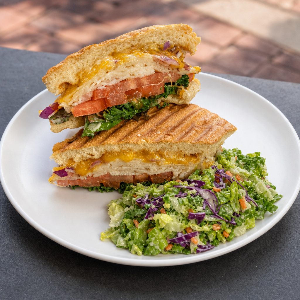 Turkey & Swiss Sandwich.