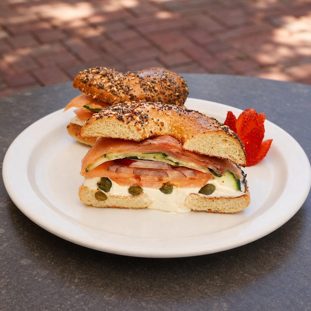 Lox Bagel.
